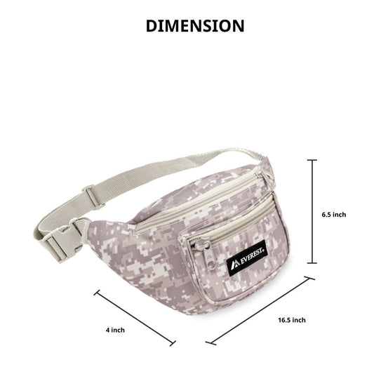 Large Digital Camo Waist Pack