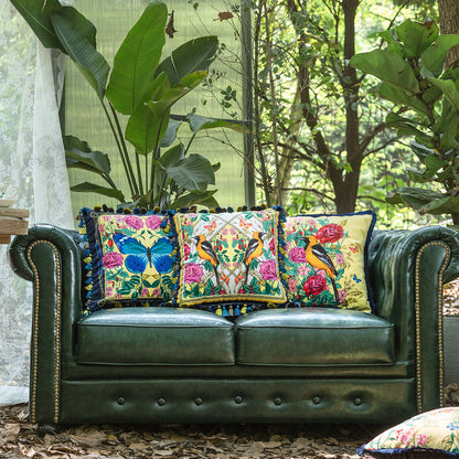 Forest luxury cushion cover