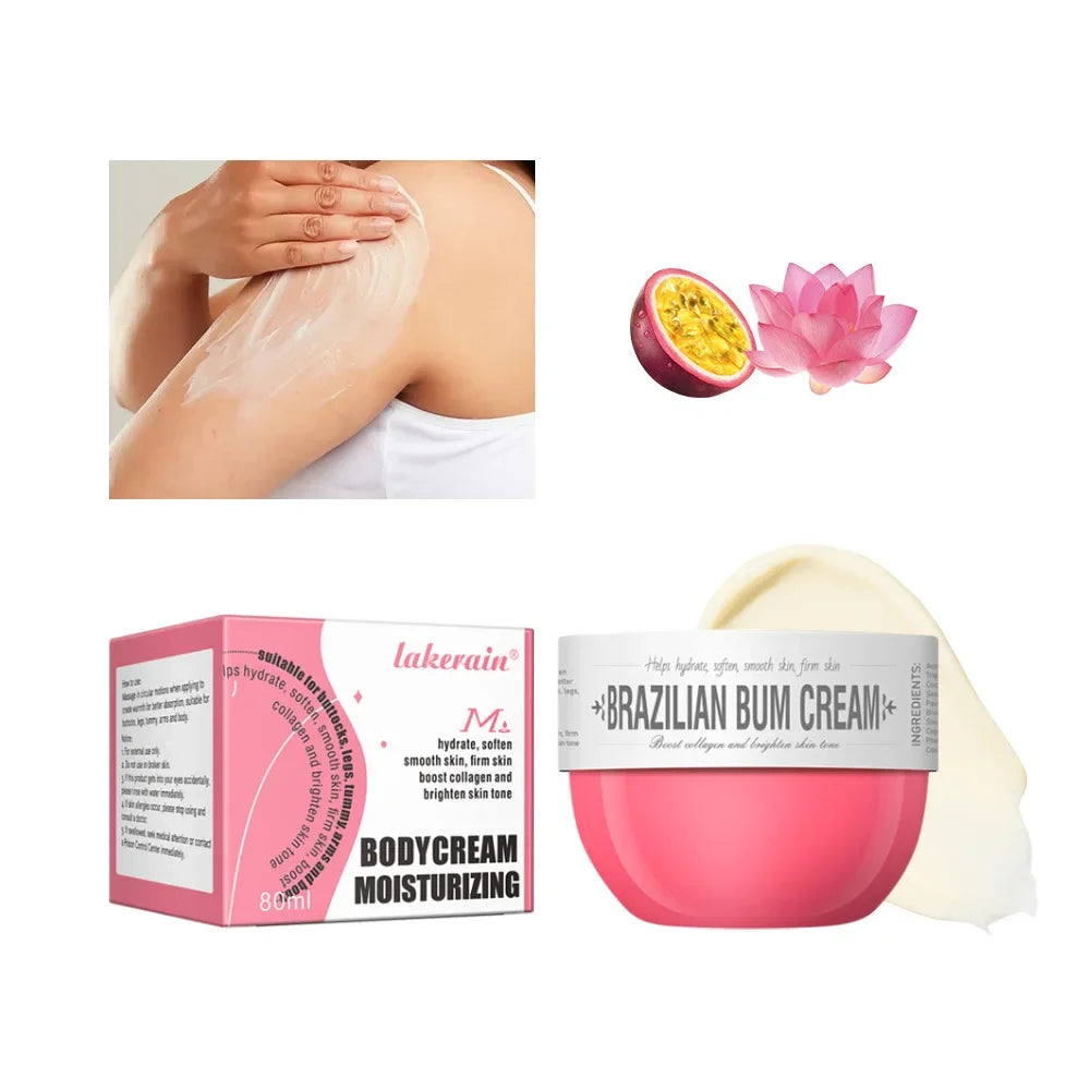 Brazilian Bum Body Cream Tight Moisturizing Fragrance Body Milk Yellow Body Moisturizing Cream Body Milk Skin Care