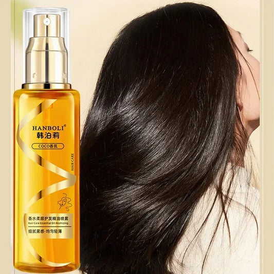 Hair Oil Spray Scented Nourishing Conditioning Oil Deeply Moisturizing Hair Curly Sheen Spray Gift Women 100ml