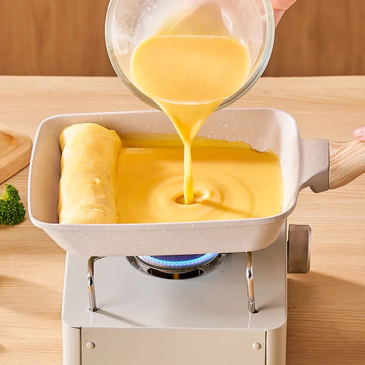 Frying Pot Pan Thickened Omelet Pan Non-Stick Egg Pancake Steak Cooking Egg Ham Pans Breakfast Maker Cookware