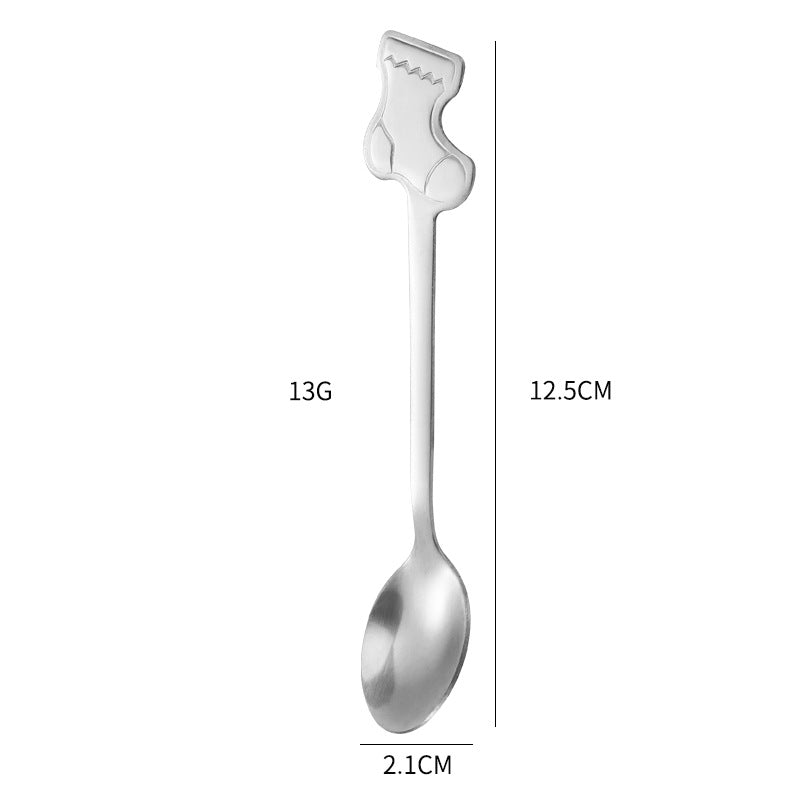 Unique Stainless Steel Christmas Tableware Spoon Gift Set