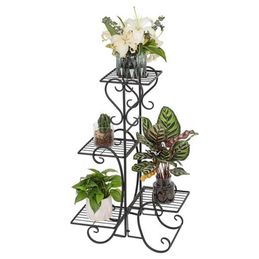 4 Tier Metal Flower Plant Stand